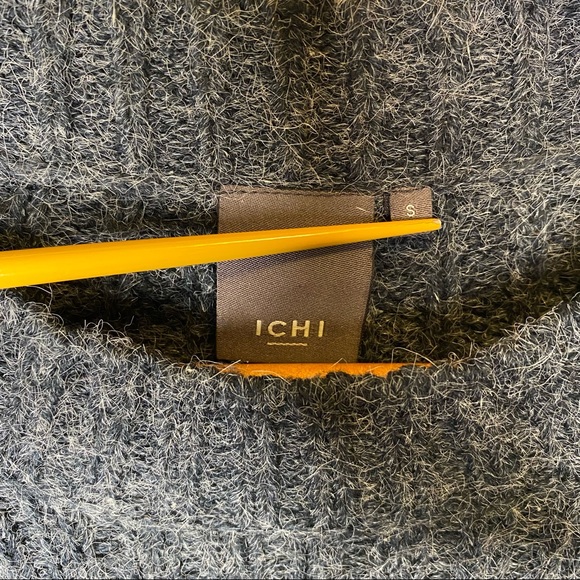 Ichi Sweater Bohemian Gray Women’s Size Small - Picture 3 of 10